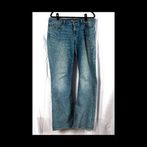 GAP Womens Long and Lean Blue Bootcut Denim Jeans Size 31L